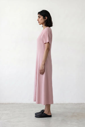 Panelled Flare Midi Dress