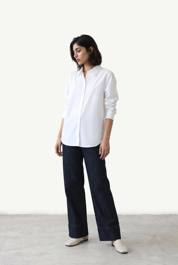 Curved Hem Shirt