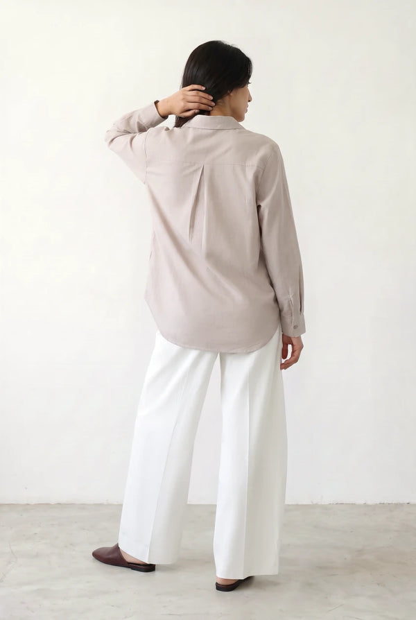 Curved Hem Shirt