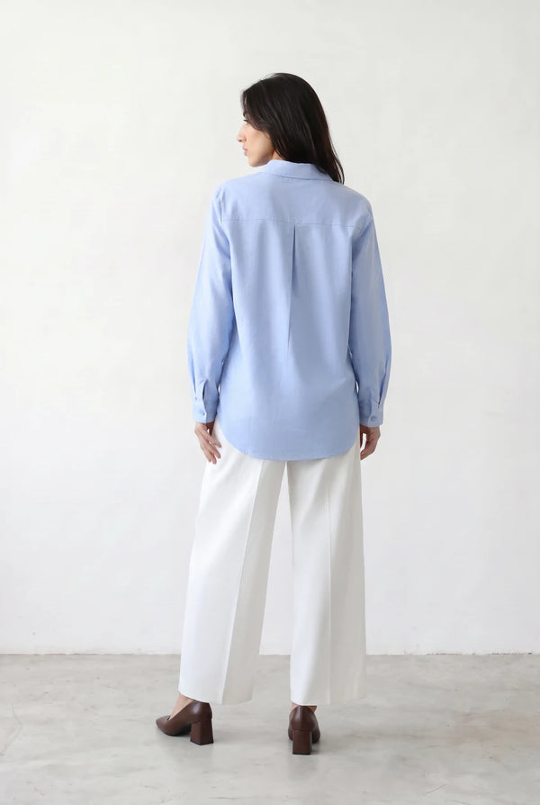 Curved Hem Shirt