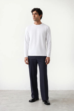 Double Pleated Wide Leg Pants