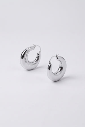 Sculpted Chunky Hoops earrings