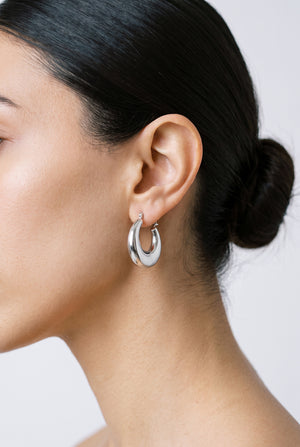 Sculpted Chunky Hoops earrings