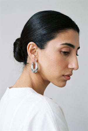 Sculpted Chunky Hoops earrings