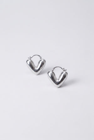 Layered Heart earrings