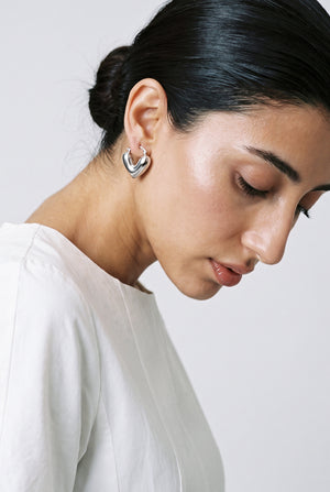 Layered Heart earrings