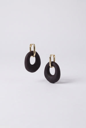 Sculpted Oval Drops