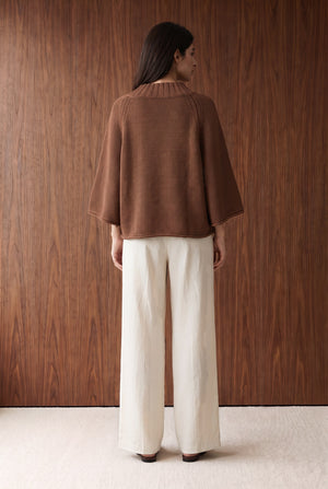 Wide Sleeve Knit Sweater