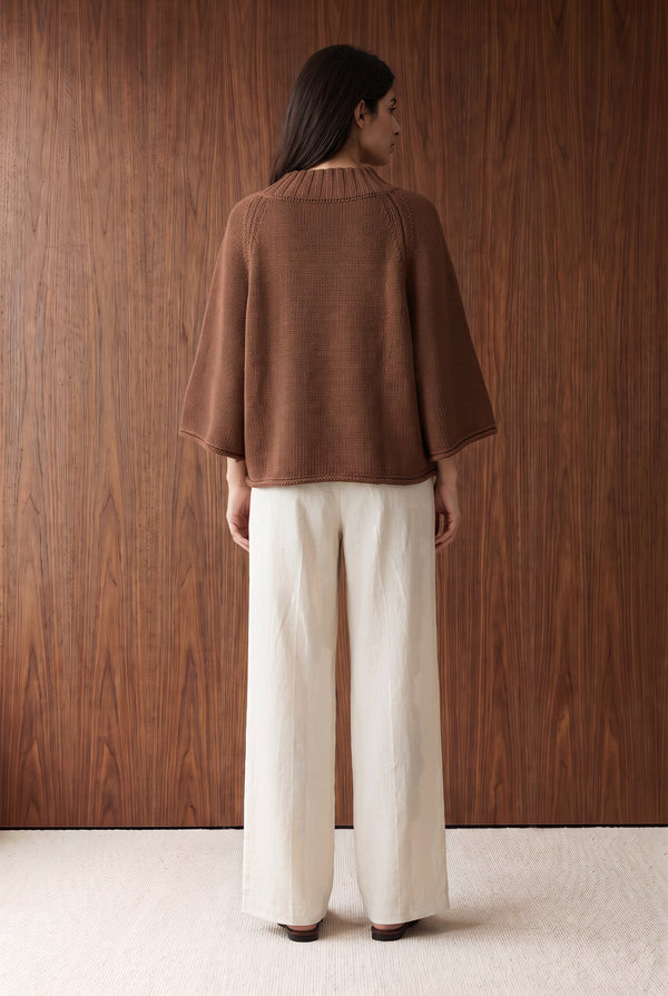 Wide Sleeve Knit Sweater