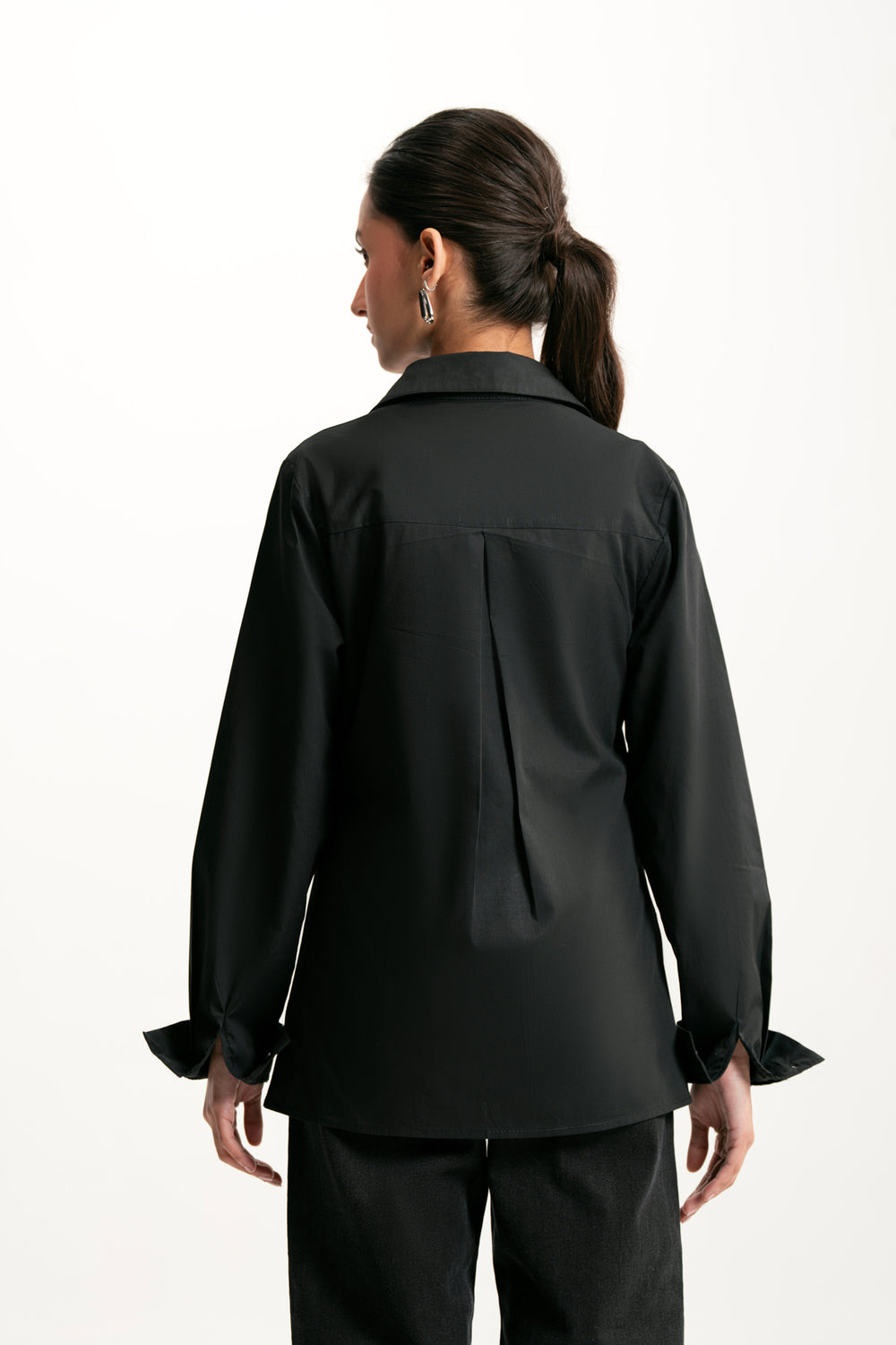 Slim Panelled Shirt