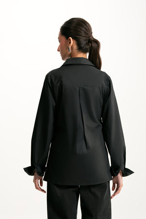 Slim Panelled Shirt