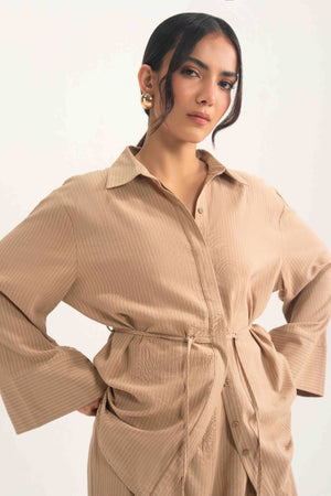 #Beige and White Stripes
