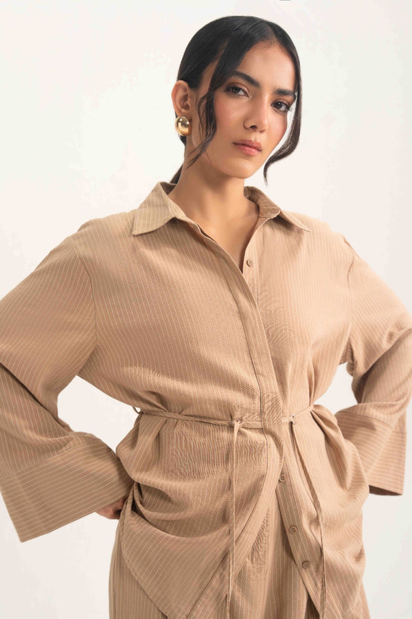 #Beige and White Stripes