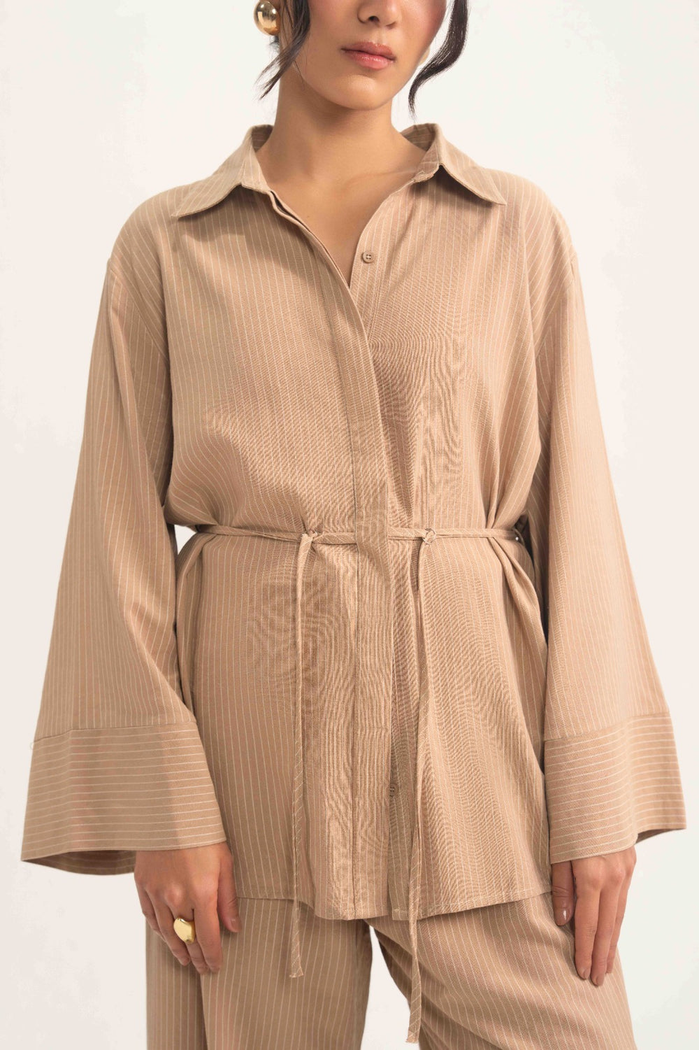 #Beige and White Stripes