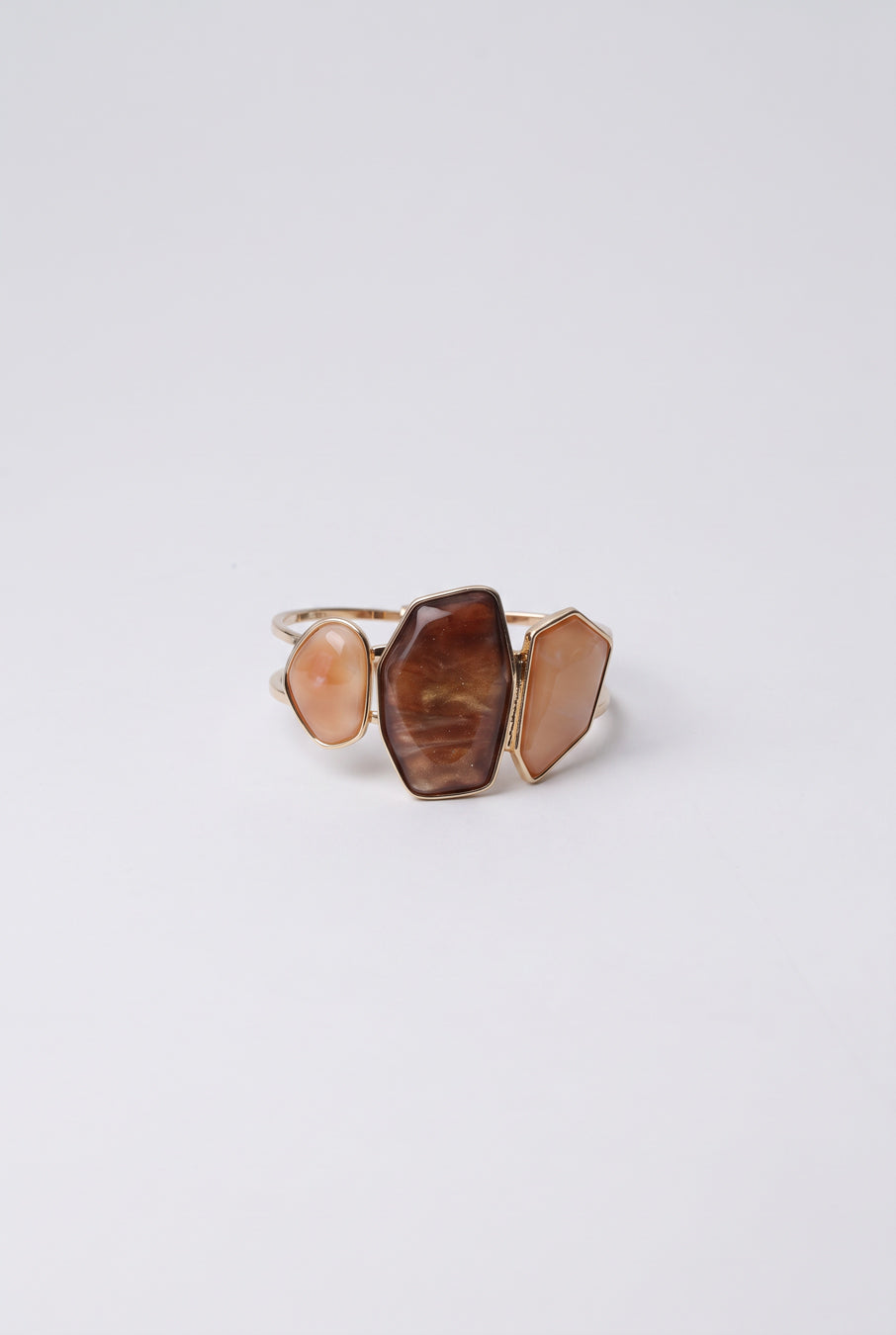 Gold and Peach