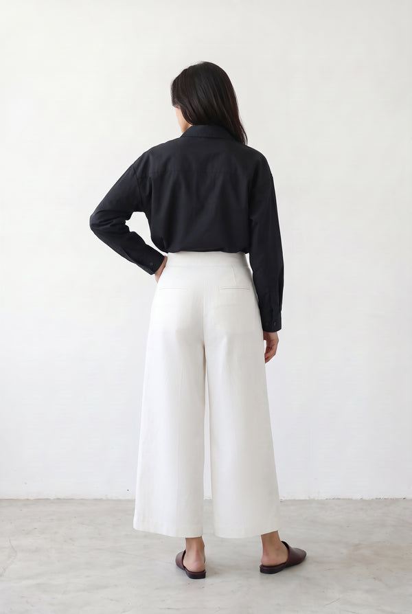 Barrel Panelled Trousers