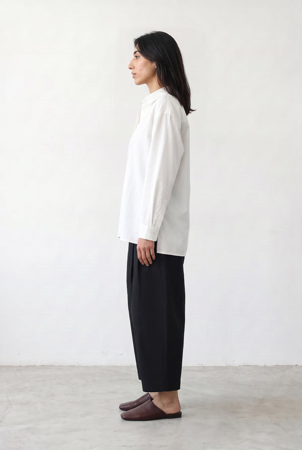 Wide Curved Pants