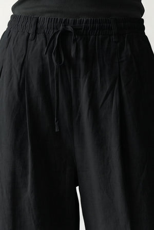 Drawstring Wide-Leg Trousers